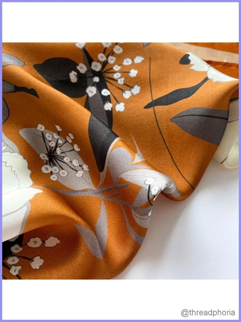 Mulberry Silk Scarf 21x21 Small Square Women's Fashion Scarf